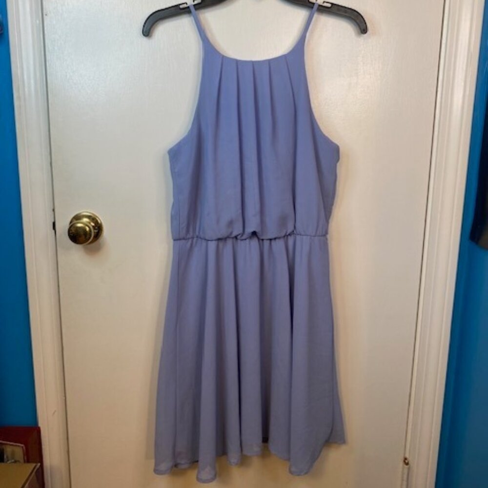 Blue Rain Light Blue Dress